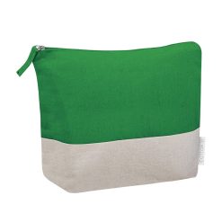 Necessaire da viaggio in cotone - Mila - PI333-colore-Verde