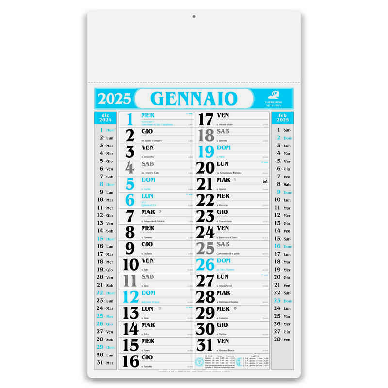 Calendario Personalizzato - Consegna a Domicilio