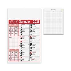 Olandese mensile 12 fogli - Notes - PA635-colore-Rosso