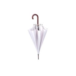 Ombrello automatico in nylon taffetà 170t - Bois - PL087-colore-Bianco