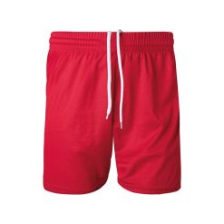 Pantaloncini con elastico - Bermuda - PM225-colore-Rosso