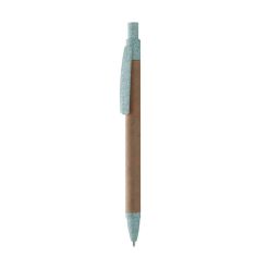 Penna a sfera - Paper wheat - PD494-colore-Azzurro