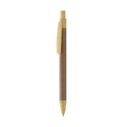 Penna a sfera - Paper wheat - PD494-colore-Giallo