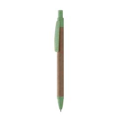 Penna a sfera - Paper wheat - PD494-colore-Verde