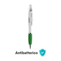 Penna a sfera antibatterica - Juke spray - PD071-colore-Verde