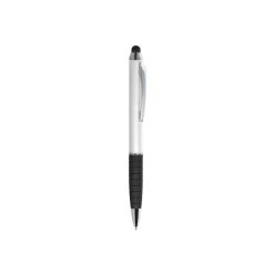 Penna a sfera con gommino per touch screen - Advance - PD092-colore-Bianco