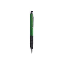 Penna a sfera con gommino per touch screen - Advance - PD092-colore-Verde