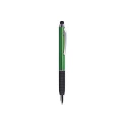 Penna a sfera con gommino per touch screen - Advance - PD092-colore-Verde