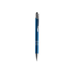 Penna a sfera con gommino per touch screen - Chrome plus - PD076-colore-Blu