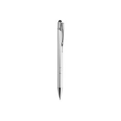 Penna a sfera con gommino per touch screen - Chrome plus - PD076-colore-Silver Blu