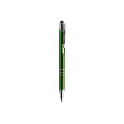 Penna a sfera con gommino per touch screen - Chrome plus - PD076-colore-Verde