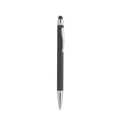 Penna a sfera con gommino per touch screen - Click - PD072-colore-Nero