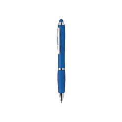 Penna a sfera con gommino per touch screen - Flash plus - PD091-colore-Blu