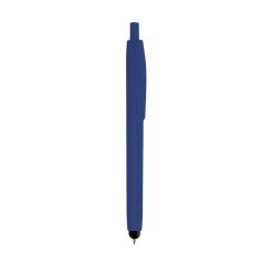 Penna a sfera con gommino per touch screen - Funny - PD108-colore-Blu
