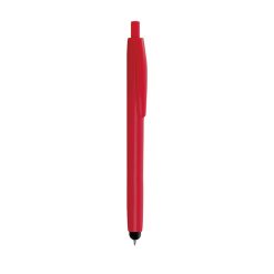 Penna a sfera con gommino per touch screen - Funny - PD108-colore-Rosso