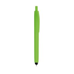 Penna a sfera con gommino per touch screen - Funny - PD108-colore-Verde Fluo