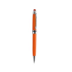 Penna a sfera con gommino per touch screen - Point - PD089-colore-Arancio