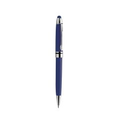 Penna a sfera con gommino per touch screen - Point - PD089-colore-Blu