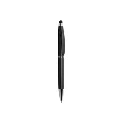 Penna a sfera con gommino per touch screen - Stylus - PD090-colore-Nero