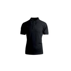 Polo mezza manica cotone piquè pettinato - Fuerteventura - PM360-colore-Nero