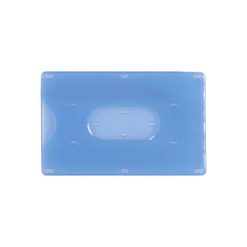 Portacards rigido trasparente - Firm - PN284-colore-Blu