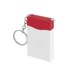 Portachiavi mini cacciavite e metro - Screwblock - PE165-colore-Rosso