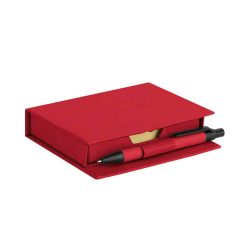 Set appunti da scrivania - Notes desk set - PH640-colore-Rosso