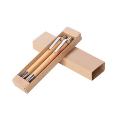 Set penna e portamina - Bamboo set - PD497-colore-Generico