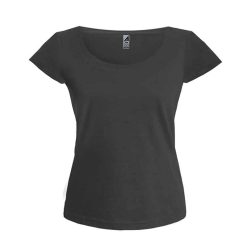 T-shirt donna cotone pettinato - Lady 150 - PM301-colore-Nero