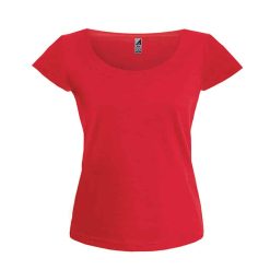 T-shirt donna cotone pettinato - Lady 150 - PM301-colore-Rosso