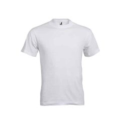 T-shirt ragazzo/bambino cotone pettinato - Junior white - PM333-colore-Bianco