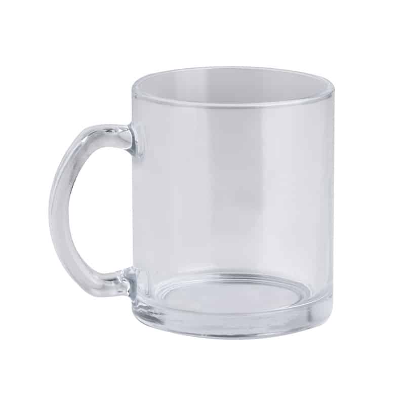 Tazza in vetro trasparente – Glass mug – PC360