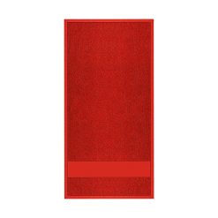 Telo palestra/bagno - Gym - PM925-colore-Rosso