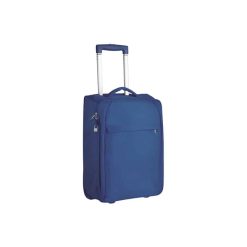 Trolley da viaggio imbottito nylon 300d - Cabin - PG220-colore-Blu