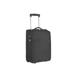 Trolley da viaggio imbottito nylon 300d - Cabin - PG220-colore-Nero