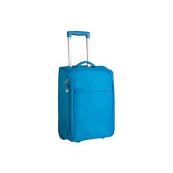 Trolley da viaggio imbottito nylon 300d - Cabin - PG220-colore-Azzurro