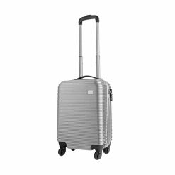 Trolley/bagaglio a mano 4 ruote - Rover - PG218-colore-Silver Blu