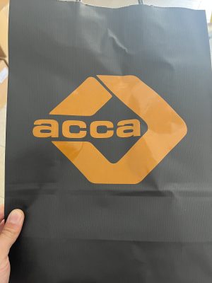 buste nera stampa brillante arancione